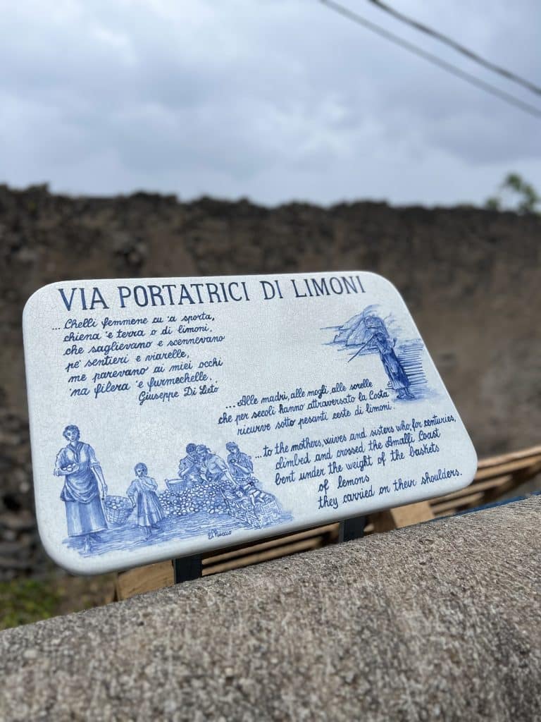 Sentiero dei Limoni