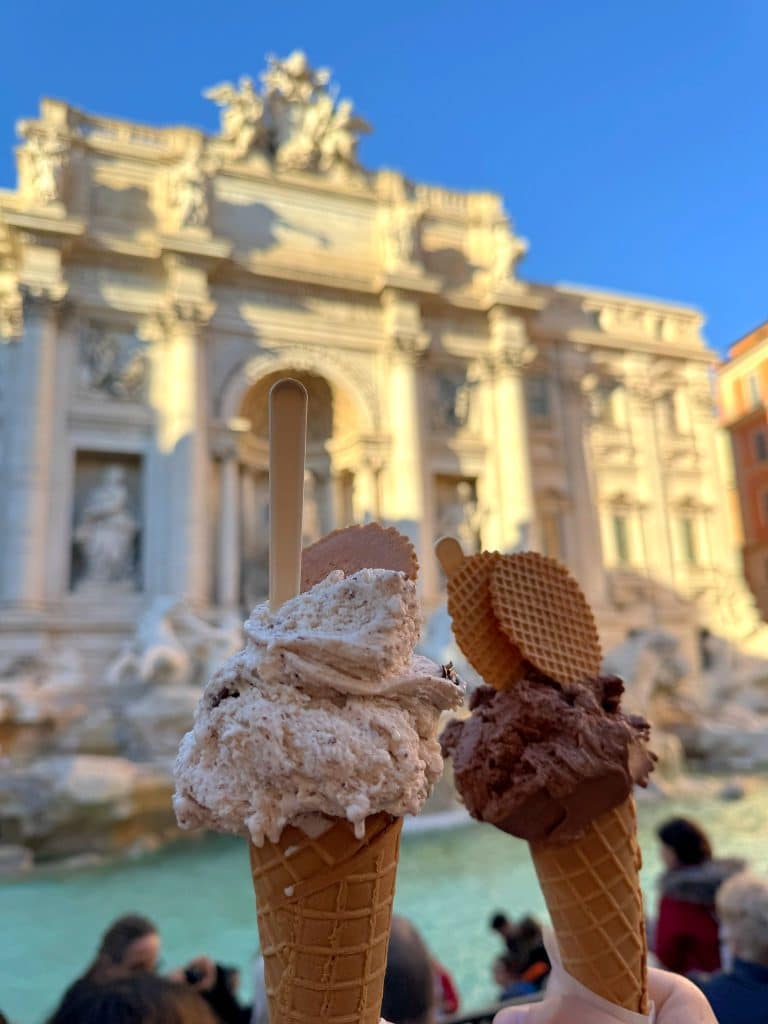 Rome gelato