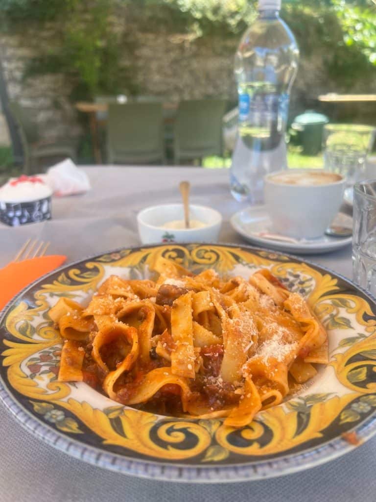 pasta in Italy