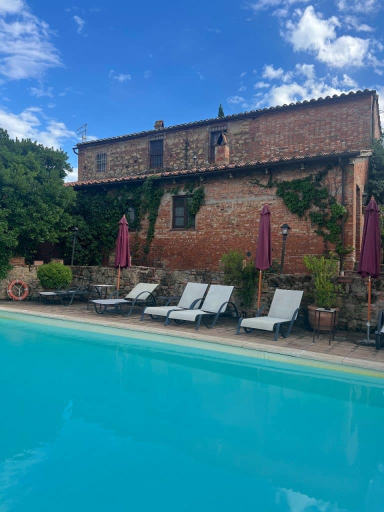 Tenuta Sant'Agnese pool