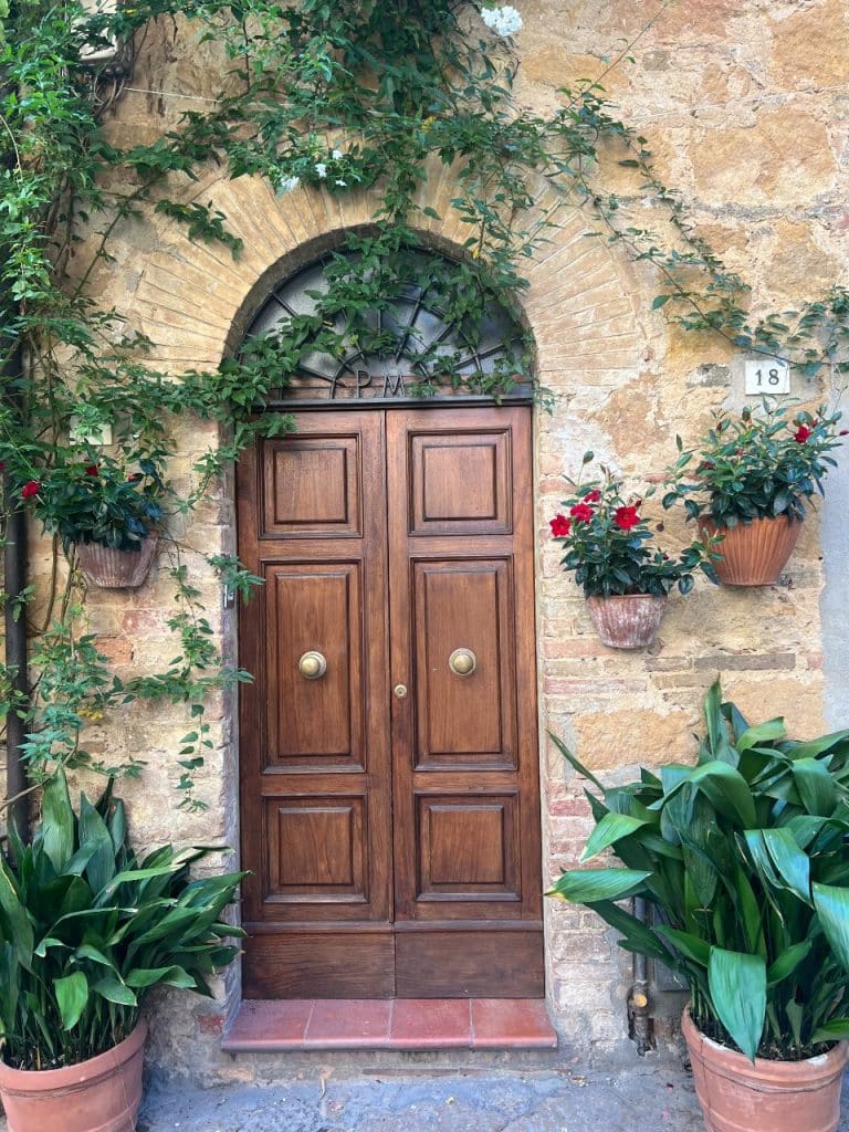 door in Tuscany