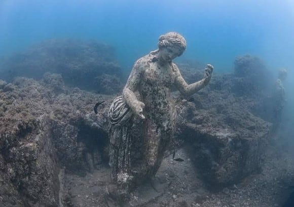 The Sunken City of Baia - unique places to see in Italy