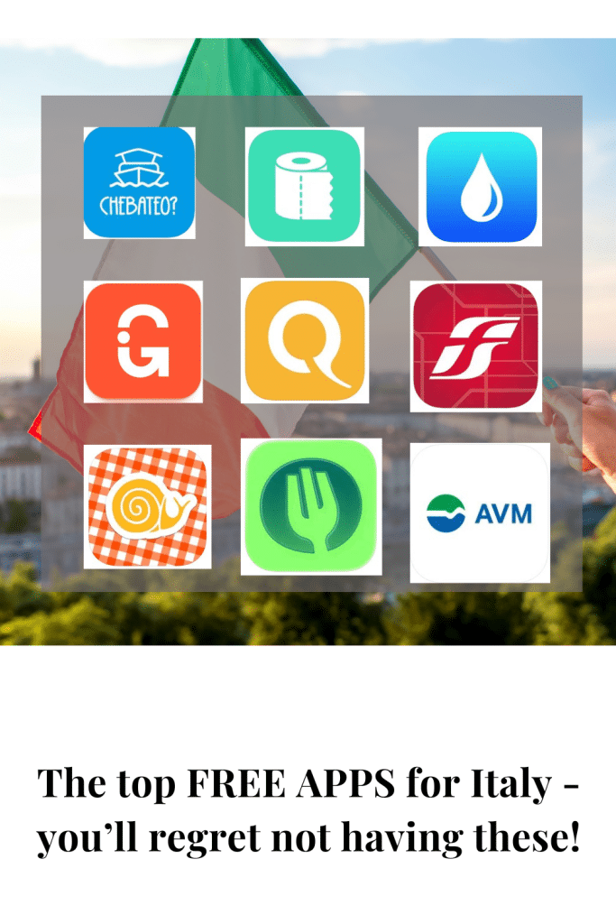 Top FREE APPS to use in Italy