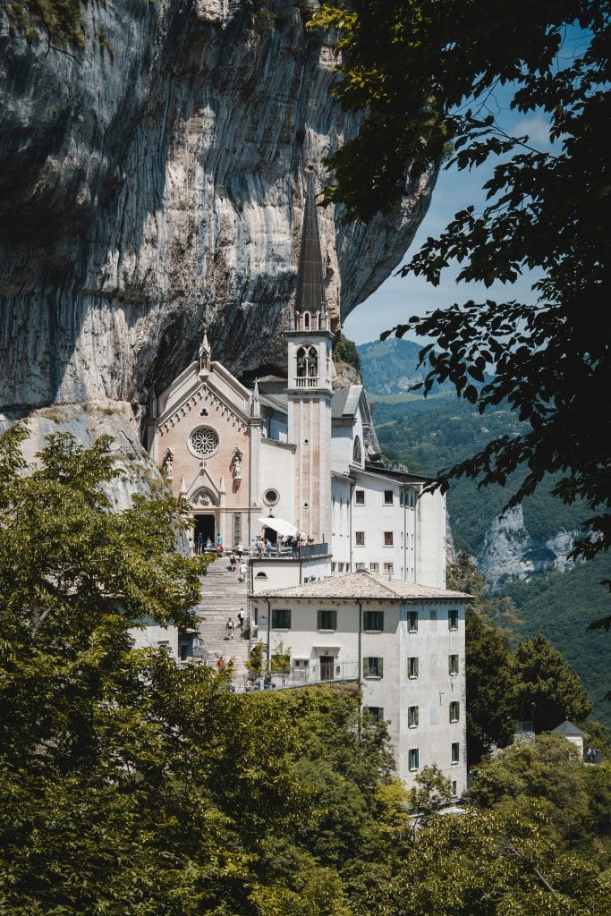 Santuario Madonna della Corona - Unique places in Italy