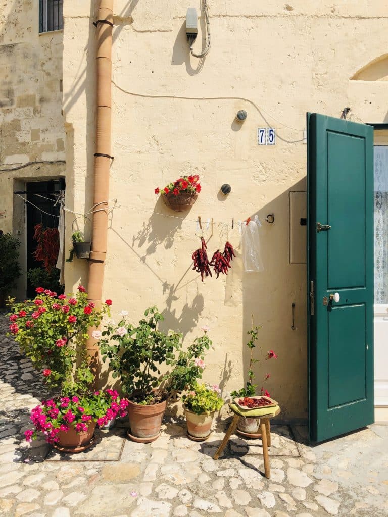 Matera houses
